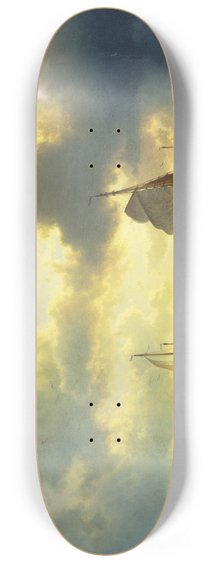 Andreas Achenbach - The Ebb-tide 8.25 inch art skate deck