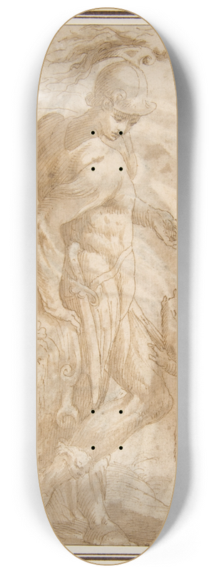 Andrea Schiavone - Mars and Cupid 8.25 inch art skate deck