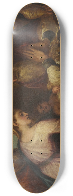 Andrea Schiavone - Presentation in the Temple 8.25 inch art skate deck