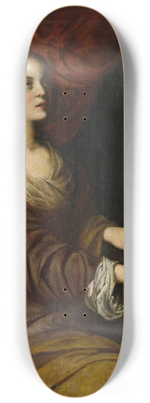 Andrea Vaccaro - St. Cecilia 8.25 inch art skate deck