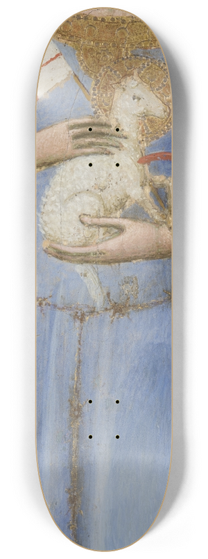 Andrea Vanni - Saint Agnes 8.25 inch art skate deck