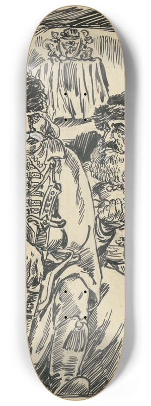 Andrej Kovik - 2.- Dvaja zemani 8.25 inch art skate deck