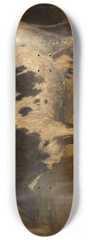 Andre Plumot - Cow. 8.25 inch art skate deck