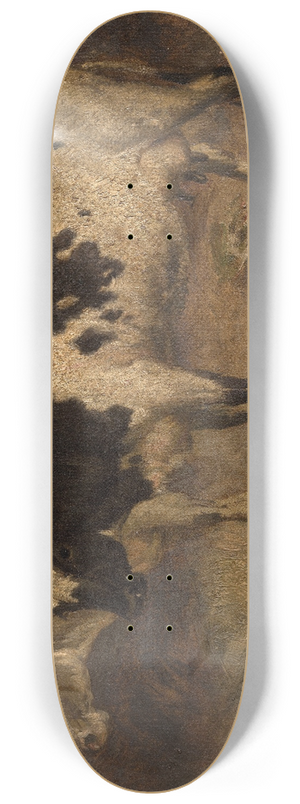 Andre Plumot - Cows 8.25 inch art skate deck