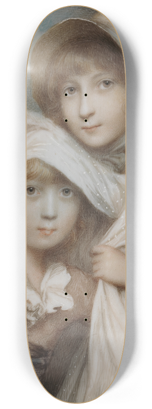 Andrew Plimer - Mary and Nathaniel Jefferys 8.25 inch art skate deck