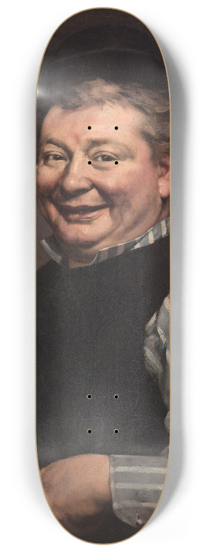 Andr Gill - Portrait du comdien Daubray 8.25 inch art skate deck