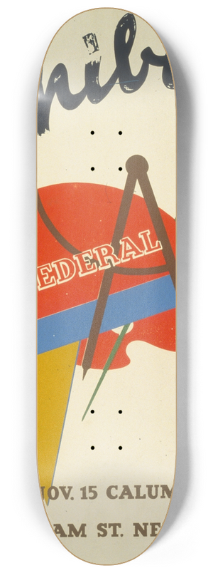 Angelo Tartaglia - Exibit 8.25 inch art skate deck