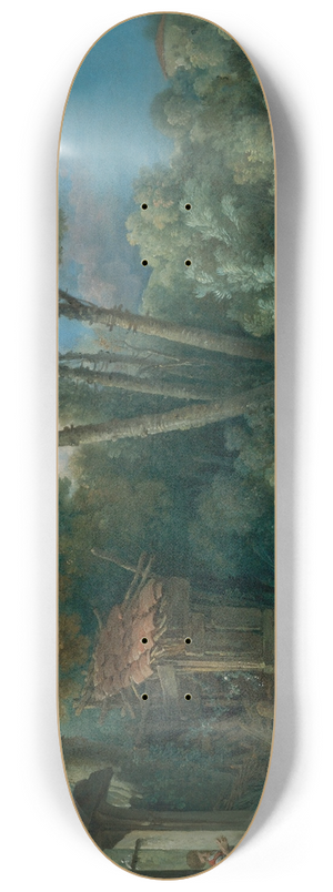 Franois Boucher - Les Baigneuses(Swimmers) 8.25 inch art skate deck