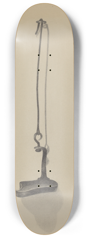 Anna Aloisi - Hanging Lamp 8.25 inch art skate deck