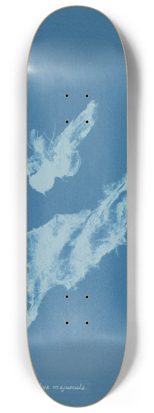 Anna Atkins - Lyngbya majuscula 8.25 inch art skate deck