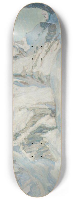 Anna Boberg - After the Massacre. Study from North Norway 8.25 inch art skate deck