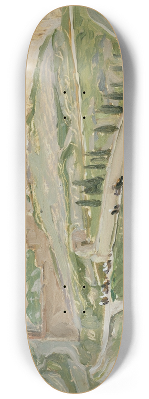 Anna Boberg - By Jerusalem. 8.25 inch art skate deck