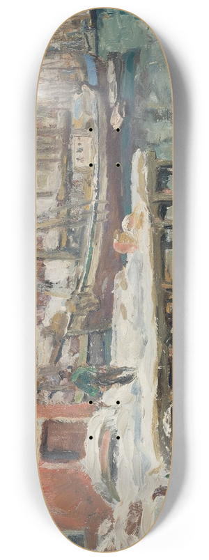 Anna Boberg - Jetty, Lofoten. Study from North Norway 8.25 inch art skate deck