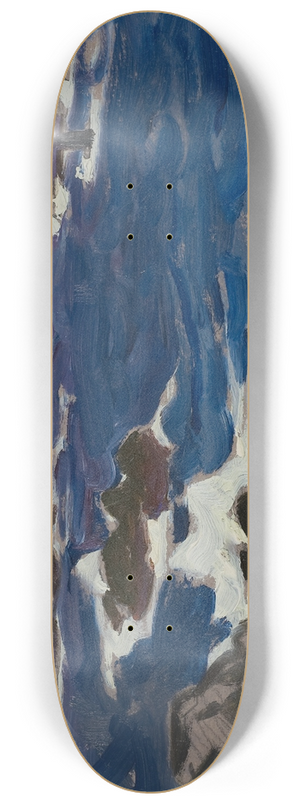 Anna Boberg - Study during a Storm. From Lofoten 8.25 inch art skate deck