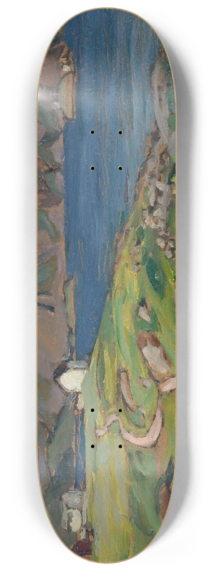 Anna Boberg - Summer, Store Molla. Study from Lofoten 8.25 inch art skate deck