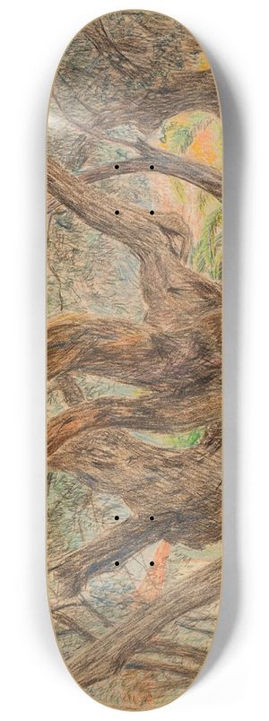 Anna De Weert - Monsterachtige olijfboom 8.25 inch art skate deck