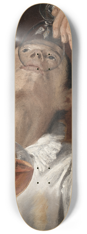 Annibale Carracci - Boy Drinking 8.25 inch art skate deck