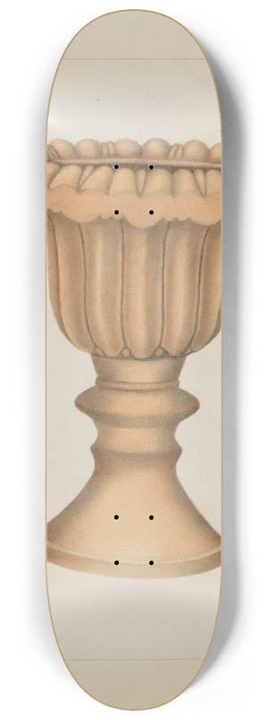Annie B. Johnston - Pottery Vase 8.25 inch art skate deck
