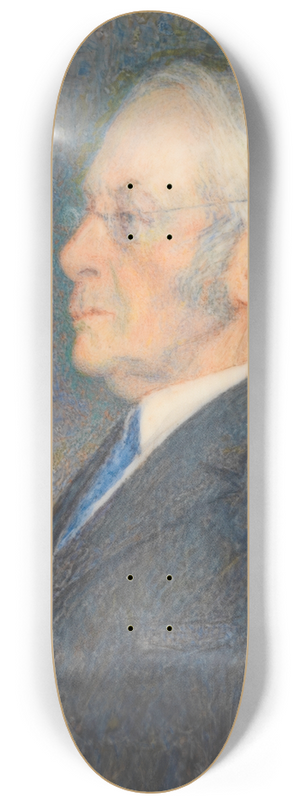 Annie Ware Sabine Siebert - Charles William Eliot 8.25 inch art skate deck