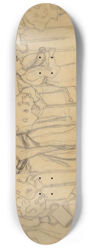 Anny Dollschein - Gartenzaun 8.25 inch art skate deck