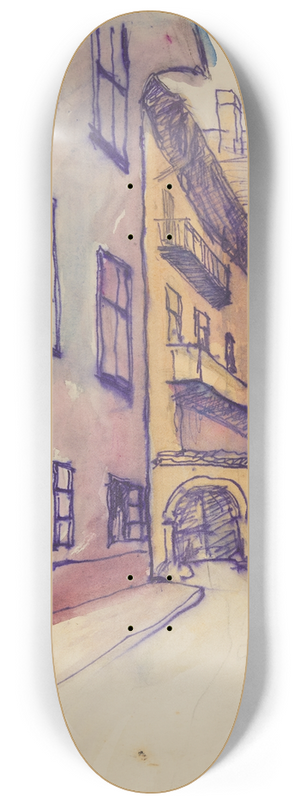 Anny Dollschein - Huser 8.25 inch art skate deck