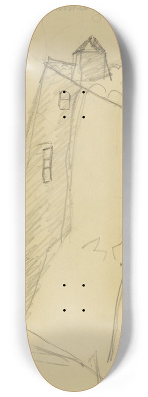 Anny Dollschein - Huser  Entwurf 8.25 inch art skate deck