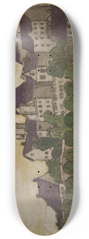Anny Dollschein - Stadt 8.25 inch art skate deck