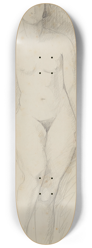 Anny Dollschein - Weiblicher Akt 8.25 inch art skate deck