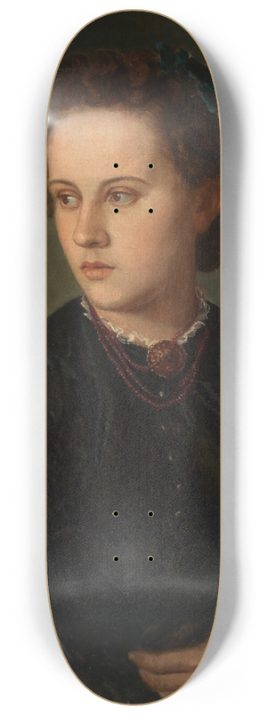 Anselm Feuerbach - Bildnis eines Mdchens 8.25 inch art skate deck