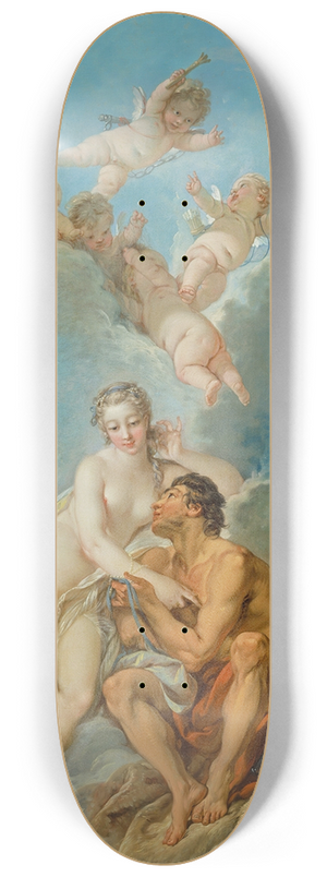 Franois Boucher - Venus and Vulcan 8.25 inch art skate deck