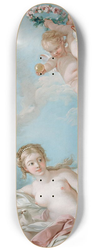 Franois Boucher - Venus on The Waves 8.25 inch art skate deck