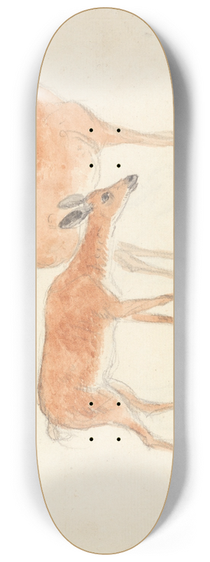 Anthony Devis - American Deer 8.25 inch art skate deck