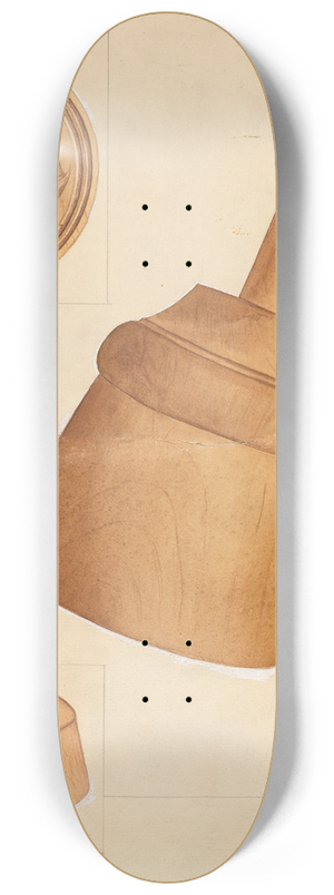 Anthony Zuccarello - Butter Print and Mold 8.25 inch art skate deck