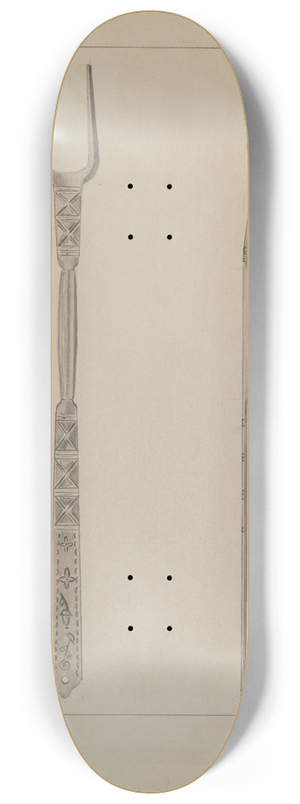 Anthony Zuccarello - Fork 8.25 inch art skate deck