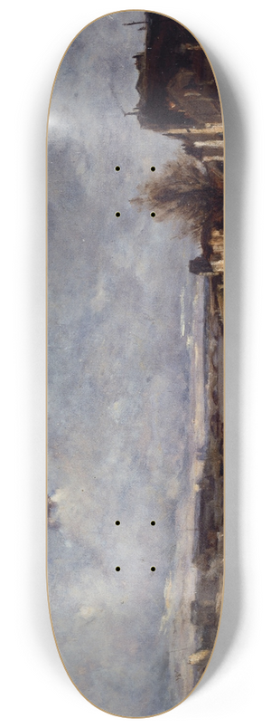 Antoine Guillemet - Le Quai de Bercy 8.25 inch art skate deck