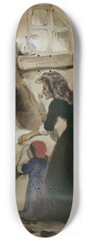 Antoine Johannot - The Fair Sleeper 8.25 inch art skate deck