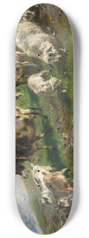 Anton Braith - Almabtrieb 8.25 inch art skate deck