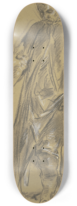 Anton Burger - Drunk farmer 8.25 inch art skate deck