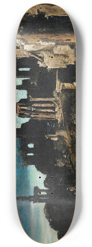 Franois de Nom - Architectural Capriccio 8.25 inch art skate deck
