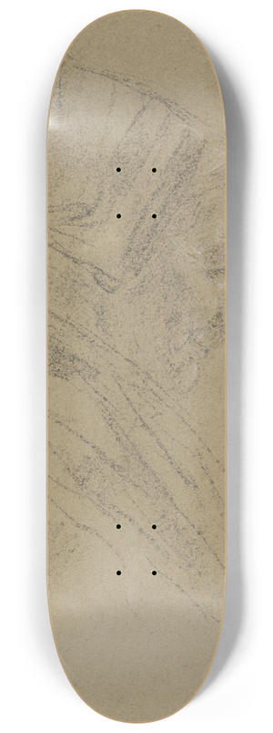 Anton Burger - Old female spinner in profile 8.25 inch art skate deck