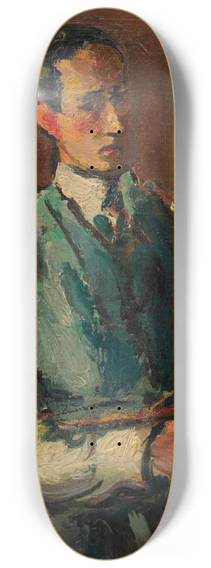 Anton Faistauer - Selbstbildnis Anton Faistauer 8.25 inch art skate deck