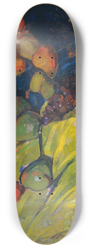 Anton Faistauer - Stillleben Mit Frchten Auf Grnem Tuch 8.25 inch art skate deck