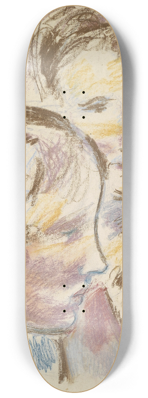 Anton Faistauer - Zwei Frauen 8.25 inch art skate deck
