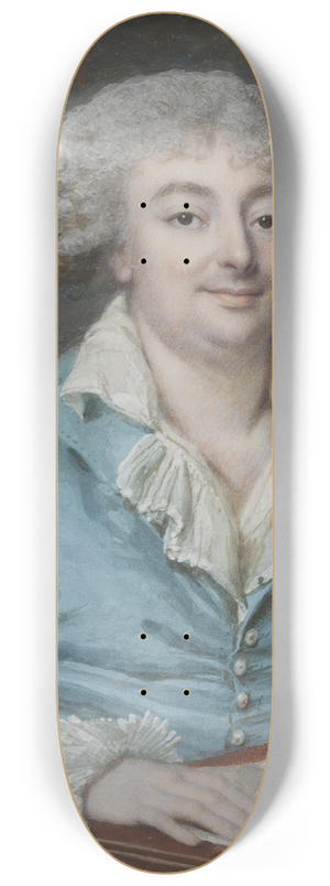 Franois Dumont - Unknown man 8.25 inch art skate deck