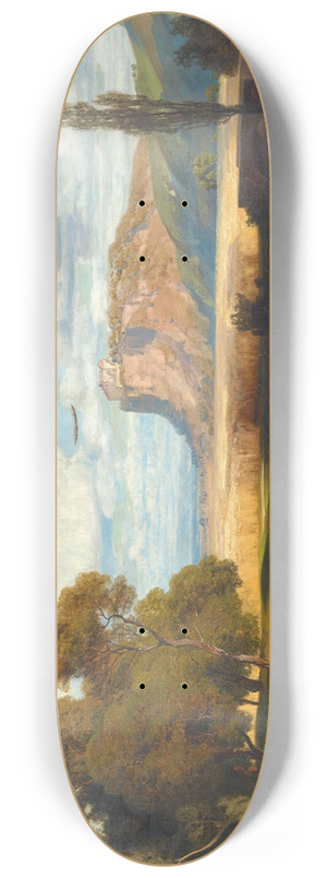 Anton Hlavacek - Burg Devn (Theben) an der Donau 8.25 inch art skate deck