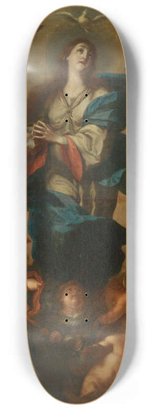 Antonio Acisco Palomino de Castro y Velasco - Immaculate Conception 8.25 inch art skate deck