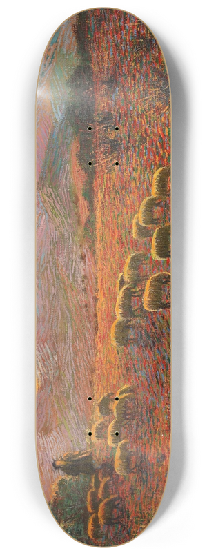 Antonio Ballero - Gregge di pecore con pastore 8.25 inch art skate deck