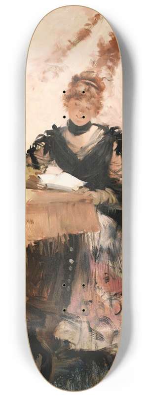 Franois Flameng - La lettre 8.25 inch art skate deck