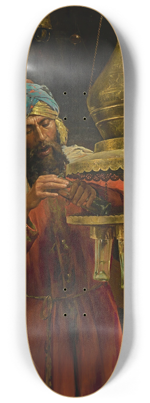 Antonio Fabrs - Lighting the lamp 8.25 inch art skate deck