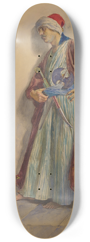 Antonio Gargiullo - Standing Guard 8.25 inch art skate deck